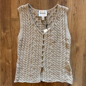 Industry Republic Clothing Cable Knit Sweater Vest